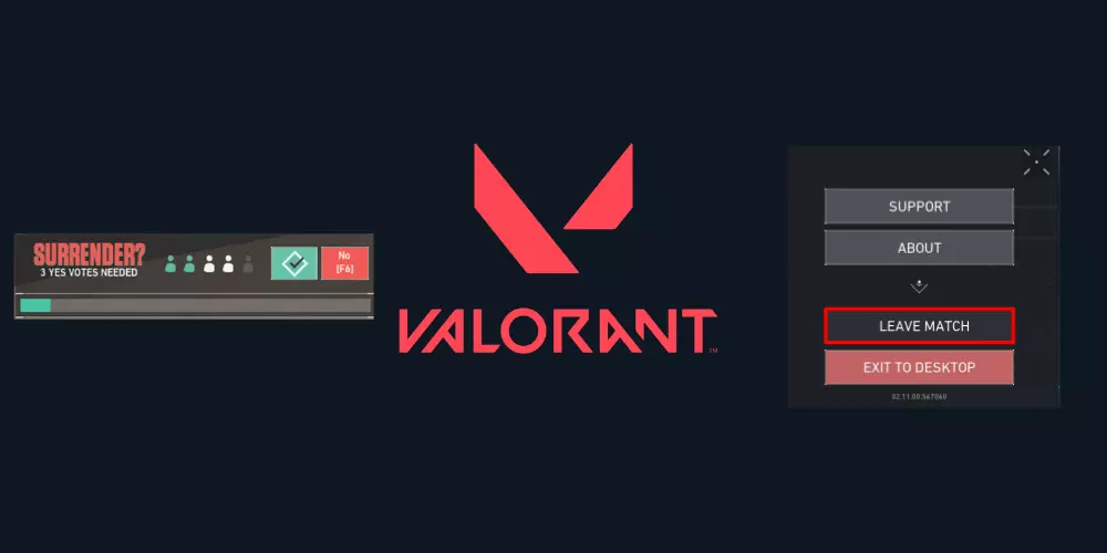 How To Leave Valorant Game
