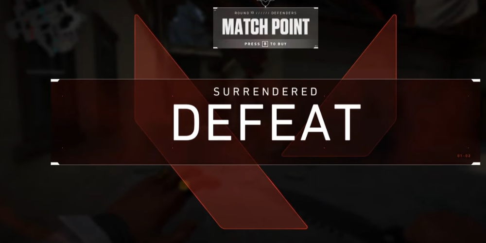 how to surrender in valorant