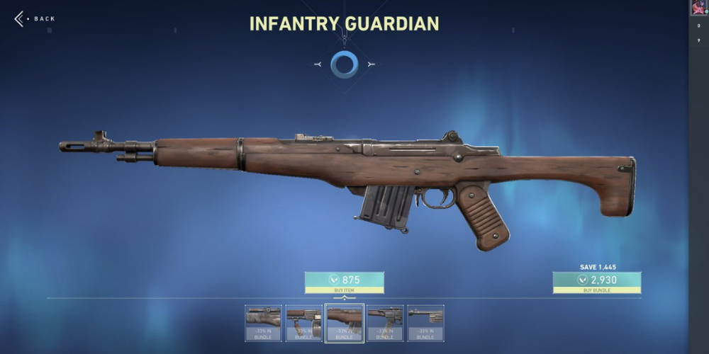 valorant infantry bundle - Guardian